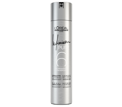 Лак без запаха сильной фиксации L'Oreal Professionnel Infinium Pure Strong