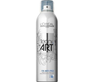 Спрей сильной фиксации с защитой от влаги и УФ-лучей L'Oreal Professionnel Tecni.Art Fix Anti-Fr