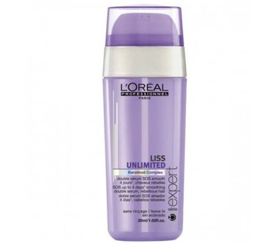 Сыворотка двойного действия L'Oreal Professionnel Liss Unlimited SOS Smoothing Double Serum